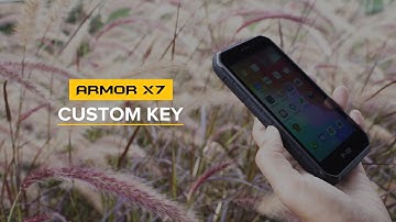 How To Use The Custom Key On Ulefone Armor X7