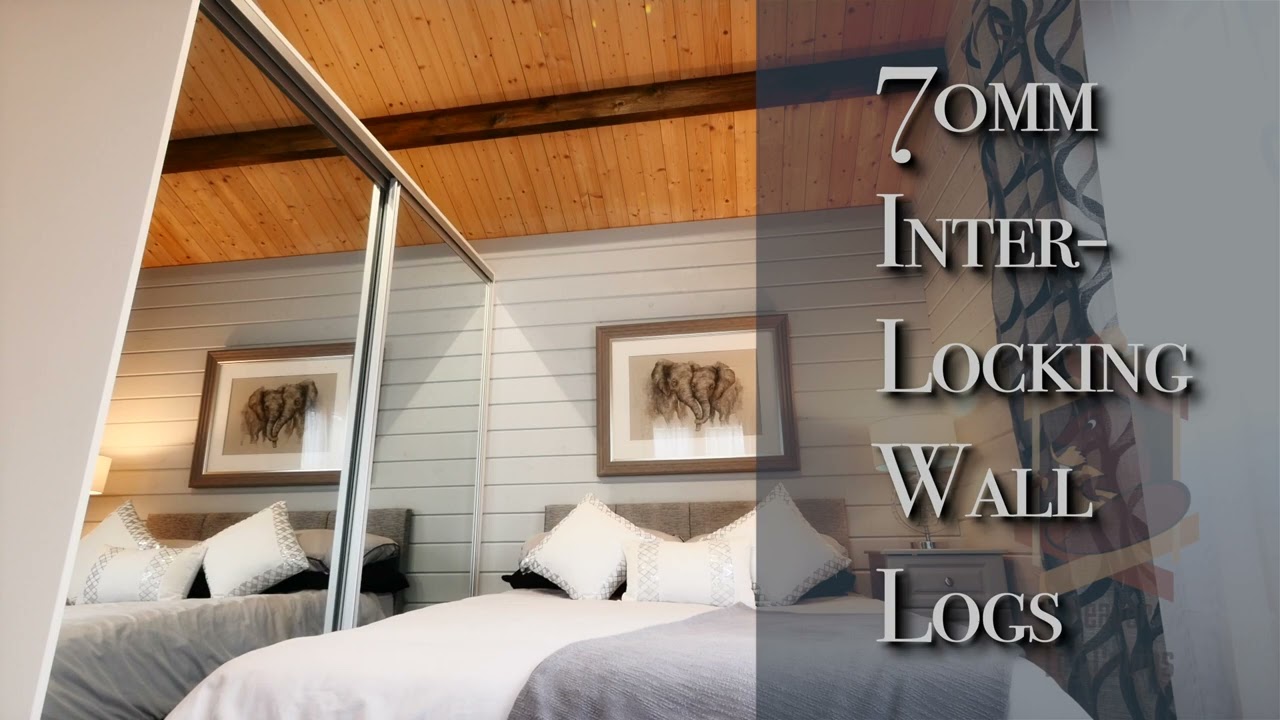 Three Bedroom Maynooth Cabin - Beaver Log Cabins