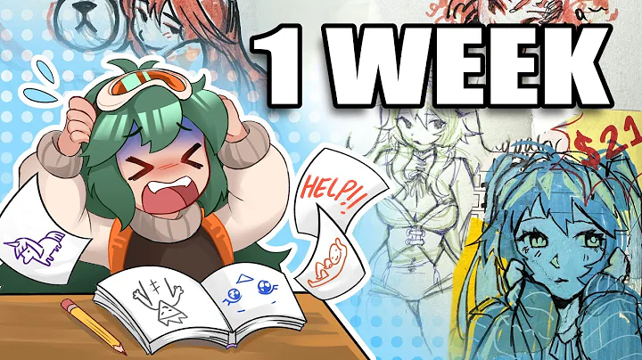 I Tried Filling a Sketchbook in 1 Week! | Sketchbook Tour #3