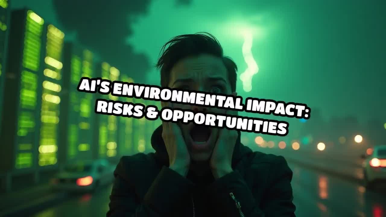 AI’s Environmental Impact: Risks & Opportunities