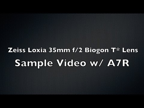 Zeiss Loxia 35mm f/2 Biogon T* Lens - Sample Video