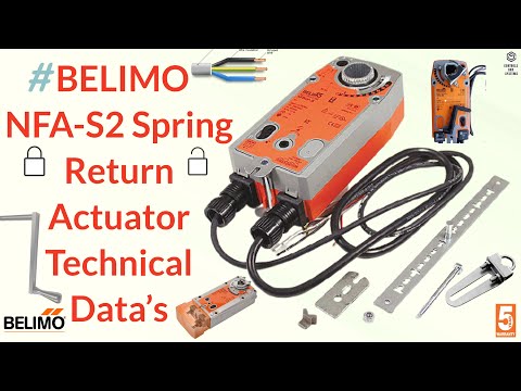 Belimo NFA-S2 230V AC Spring Return Actuator | Full Technical Specifications Guide