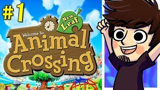 Animal Crossing New Leaf - NEW TOWN! | Nintendo 3DS (Part 1) - PeebLive