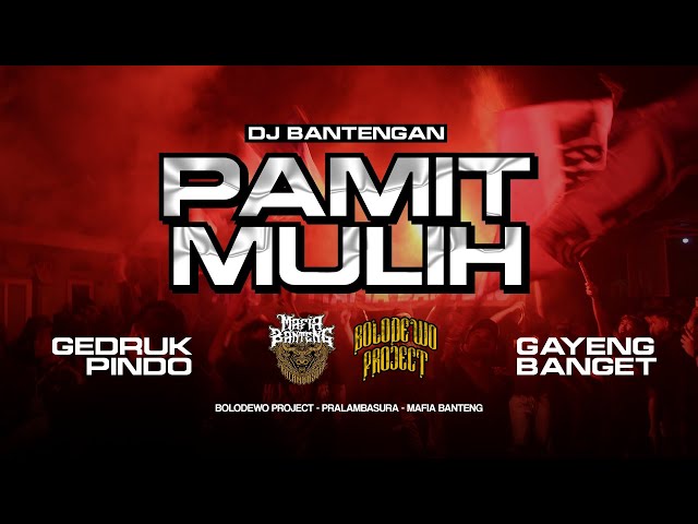 LAGU SAKRAL🔥DJ BANTENGAN🔥 - PAMIT MULIH - MAFIA BANTENG by BOLODEWO PROJECT class=