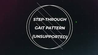 How to Walk Post Operation Part. 4 (Step-Through Gait Pattern Unsupported)