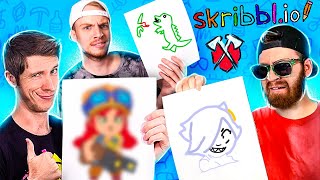 HOW TO DRAW THE BRAWL STARS LOGO! (Skribbl.io Funny Moments)