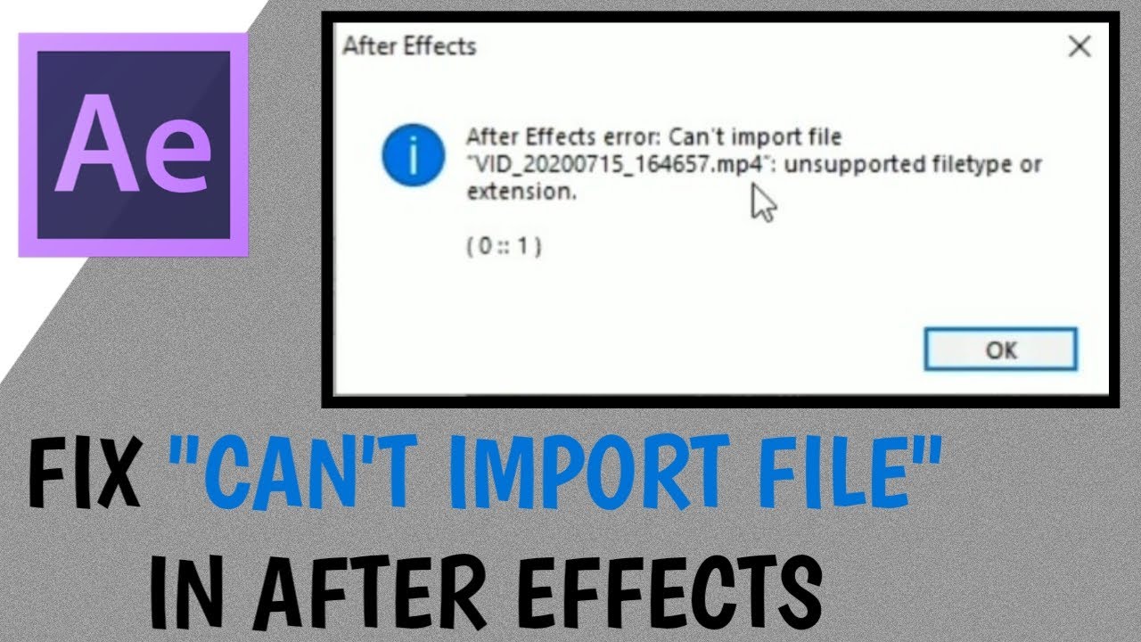 Ошибка мп. Unsupported file на телевизоре. Render Error after Effects. Cannot be Imported this mp4 file is Damaged or unsupported after Effects. After Effects Error meme.