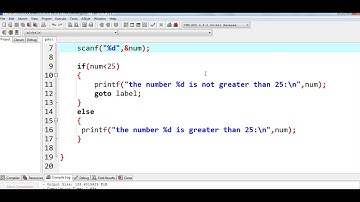 goto statement in C language ( HINDI )