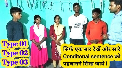 conditional Sentence in English l Type1, Type 2, Type 3