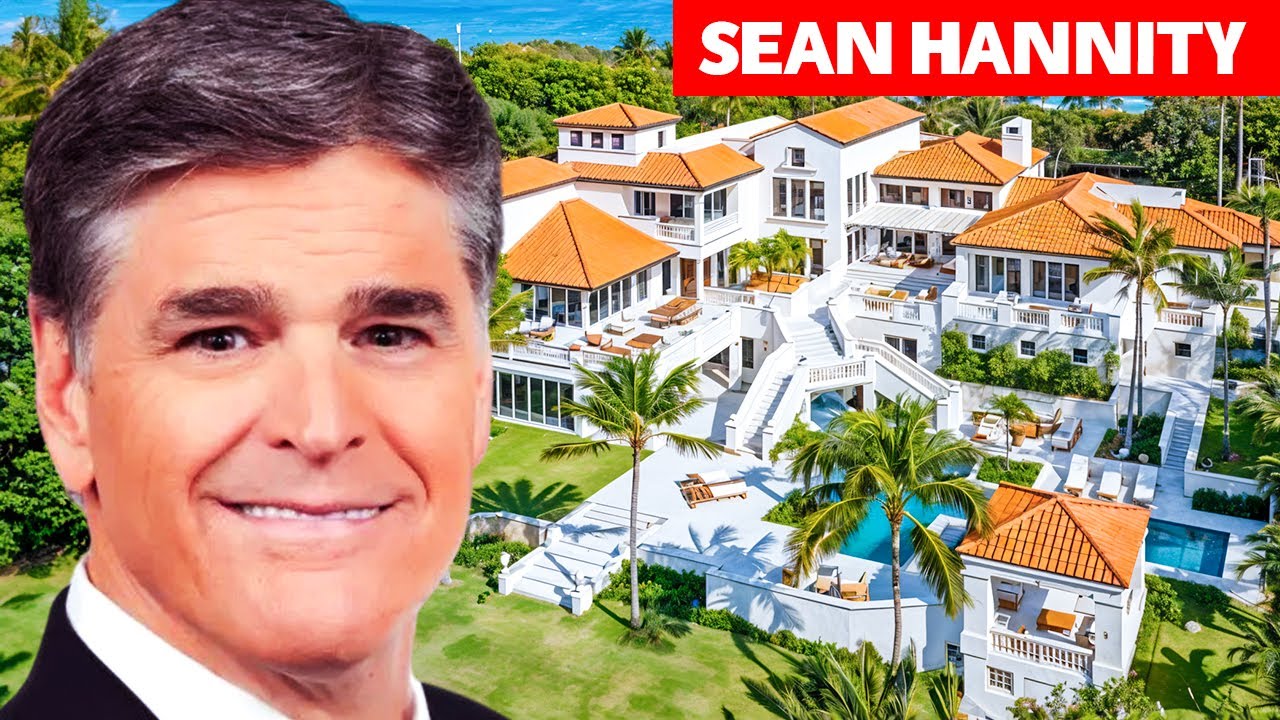 TOUR Sean Hannity's $5 MILLION Waterfront Estate in FLORIDA - YouTube