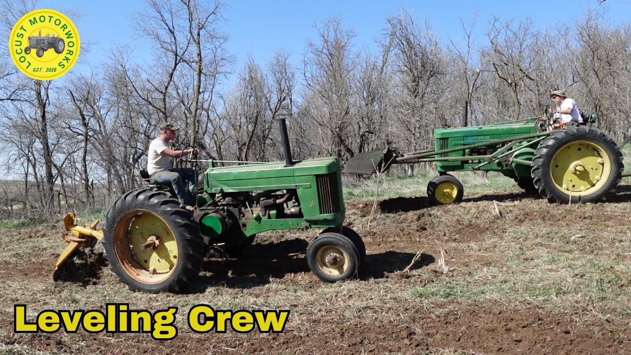 Выравнивание грунта и ремонт распределителя для John Deere 60