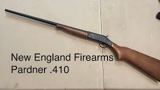 Budget survival shotgun for tough times .410 part 3 New England Firearms Pardner .410 break action