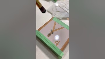 How to Stencil a Scrabble Tile