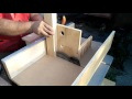 Corte de espigas con caja de corte deslizante y Sierra de mesa parte 1 Corte de espigas con caja de corte deslizante y Sierra de mesa parte 1