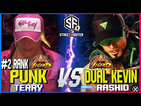 SF6 ▰ Punk (Terry) vs Dual Kevin (Rashid) ▰ Street Fighter 6 High Level Gameplay