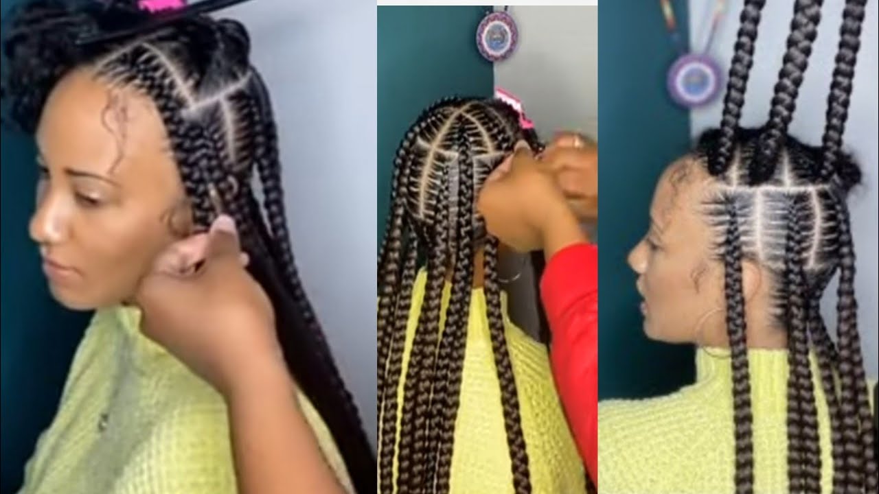 Step By Step Stitching Braid Tutorial - YouTube