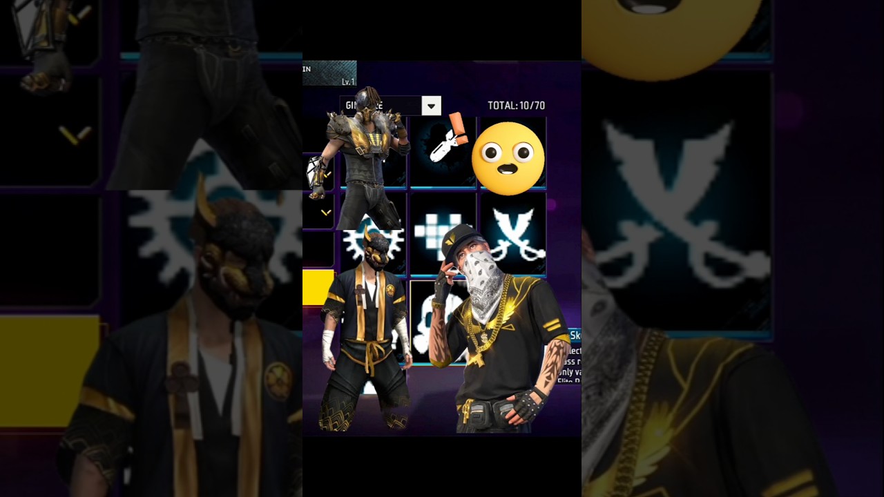 Most Ghost id in free fire 😱 Free Fire ghost id 