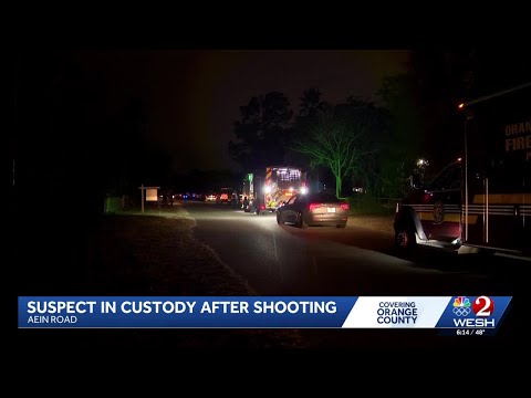 Woman seriously hurt, man shot in Orange County, deputies say; suspect arrested