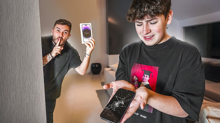 Quebrei o Iphone Antigo do Meu Irmão E Surpreendi Ele Com Um IPHONE 14 PRO MAX