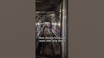 How does a funicular work?