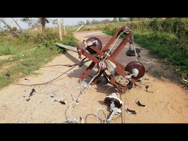 Cyclone Fani | The Drastic Condition of Electricity in Odisha