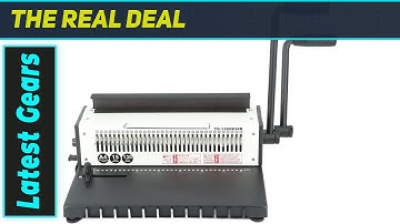 The Ultimate Coil Binding Machine: Easy 3:1 Pitch for Perfect Documents