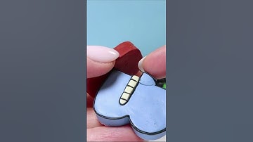 Making Alphabet Lore B tutorial Dimia clay #shorts