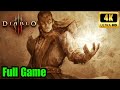 Diablo 3 FULL GAME Walkthrough No Commentary 4K 60FPS Diablo 3 FULL GAME Walkthrough No Commentary 4K 60FPS