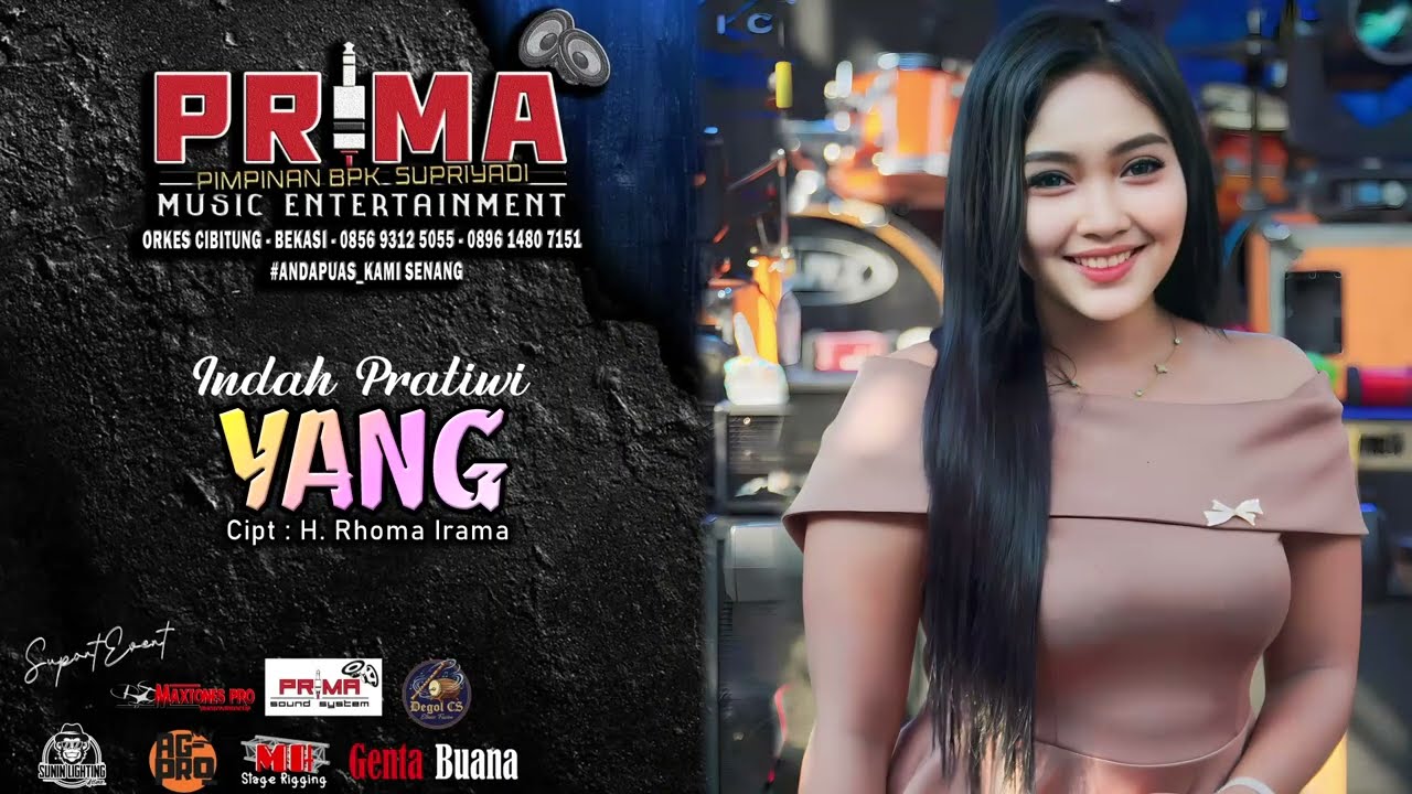 YANG   INDAH PRATIWI PRIMA MUSIK ENT CIBITUNG ( 0856 9312 5055 )  WEDD YUDHA & ARINA WANASARI