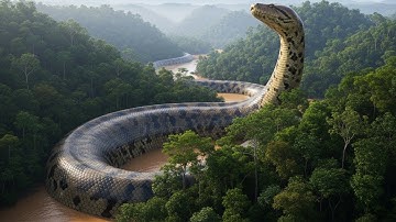 Part 7 - A Girl Alone Surviving in the Forest _A Deadly Encounter by the Stream| Giant Python Attack