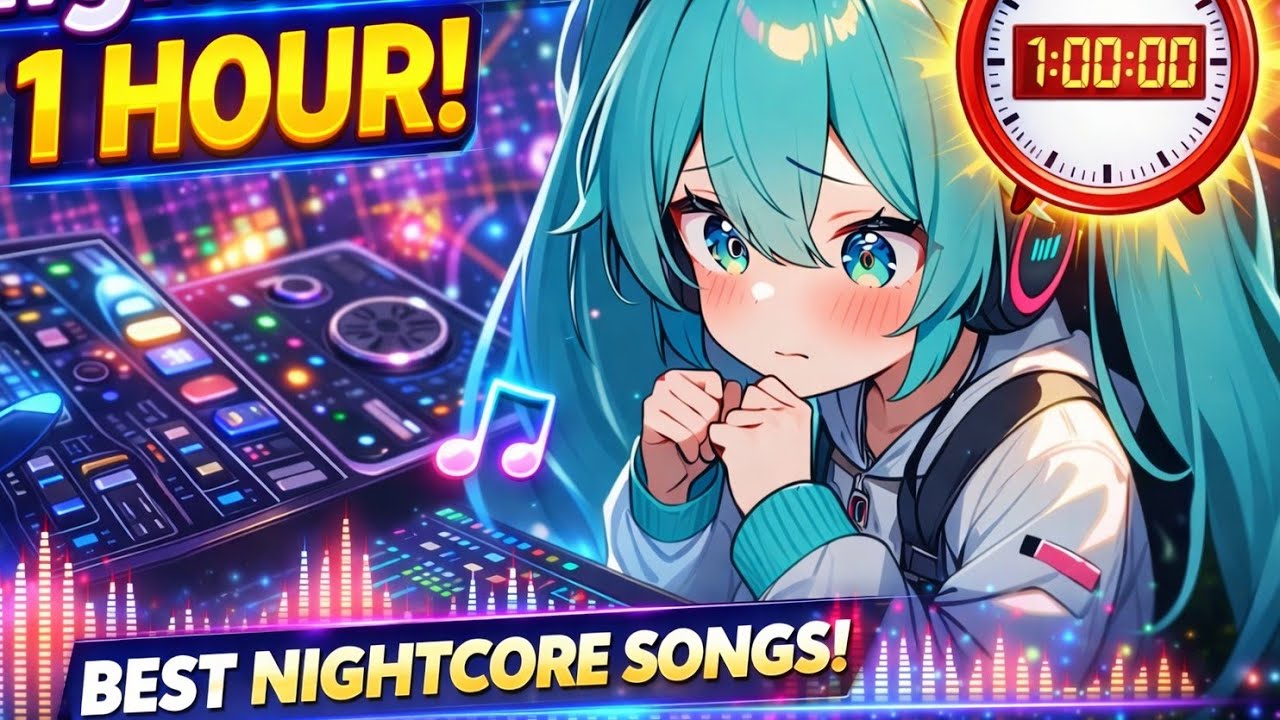 ミュージック The best song Best Nightcore Songs Mix 2026 ♫ 1 Hour Gaming Music ♫ Nightcore