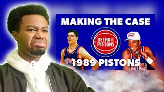 This Was A Squad Fr Making The Case  1989 Pistons Reaction