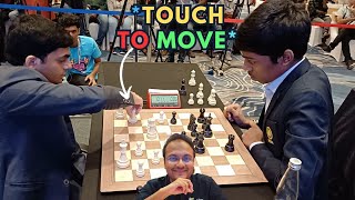 Nihal realizes he has made blunder before leaving the piece | Nihal vs Pragg | Game 3