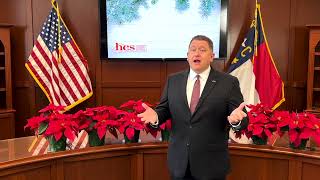 Harnett County Schools Superintendent's Christmas Message 2022
