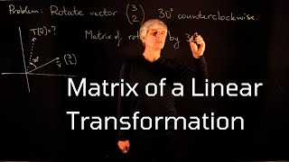 Lecture 21. Matrix of a Linear Transformation