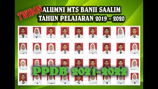 Alumni MTS 2020 dan PPDB 2021 2022