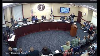 Dearborn County Indiana Board of Commissioners Meeting December 16 2025