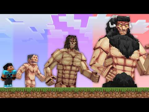 I EVOLVED from HUMAN into the NEW BEAST TITAN!