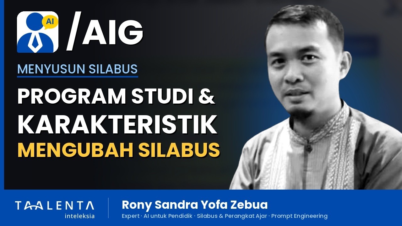 Program Studi dan Karakteristik Pembelajaran Menentukan Arah Silabus Buatan AI