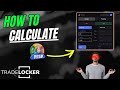 How to Use the Risk Calculator On Trade Locker Platform