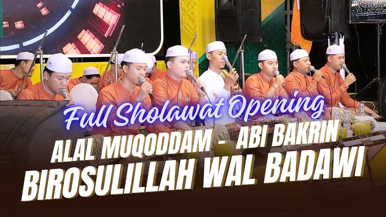 FULL SHOLAWAT OPENING MAJELIS GANDRUNG NABI YG LAGI POPULER TERBARU 2025😍
