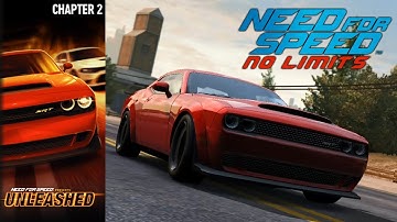 Need For Speed No Limits UNLEASHED Dodge Challenger SRT Demon Chapter 2 Walkthrough Gameplay