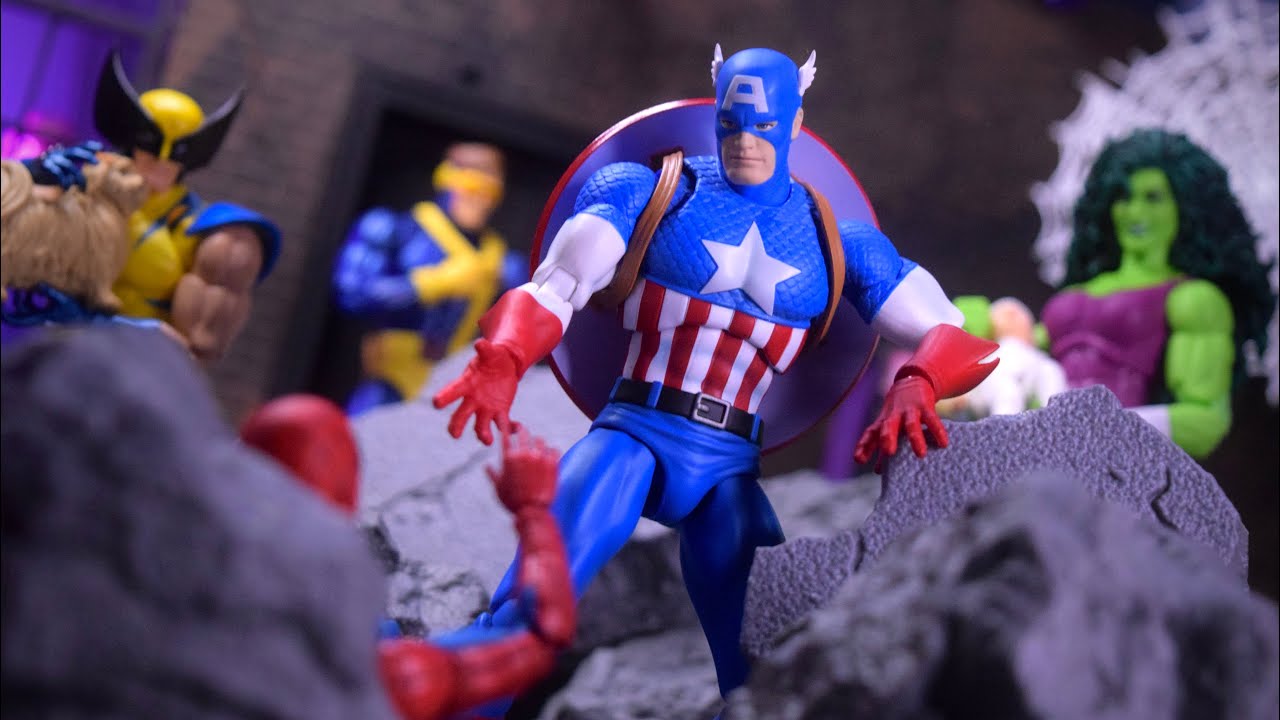 Medicom MAFEX Comic Captain America No. 217 Action Figure