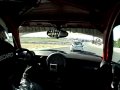 Mini chasing down Renault Clio in Jarama