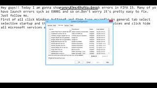 FIFA 15 lauch error fix