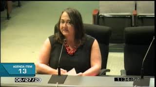 June 27, 2023 BoE Board Meeting - PM Session