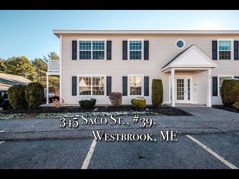 345 Saco St., Westbrook, ME home video tour