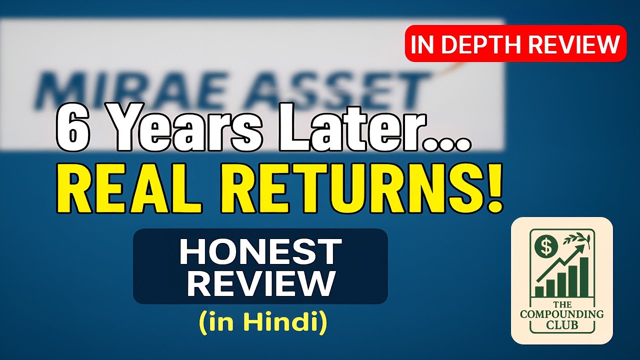 Mirae Asset Large & Mid Cap Fund Detailed Review 2025 | 6 Years SIP Returns (In Hindi)