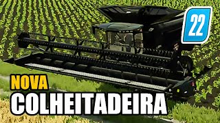 COLHEITADEIRA MASSEY FERGUSON IDEAL 9 PL - FARMING SIMULATOR 22 EP34