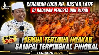 CERAMAH LUCU KH. DAS'AD LATIF DI HADAPAN PENDETA & BIKSU | Semua Ketawa Ngakak Terpingkal-Pingkal